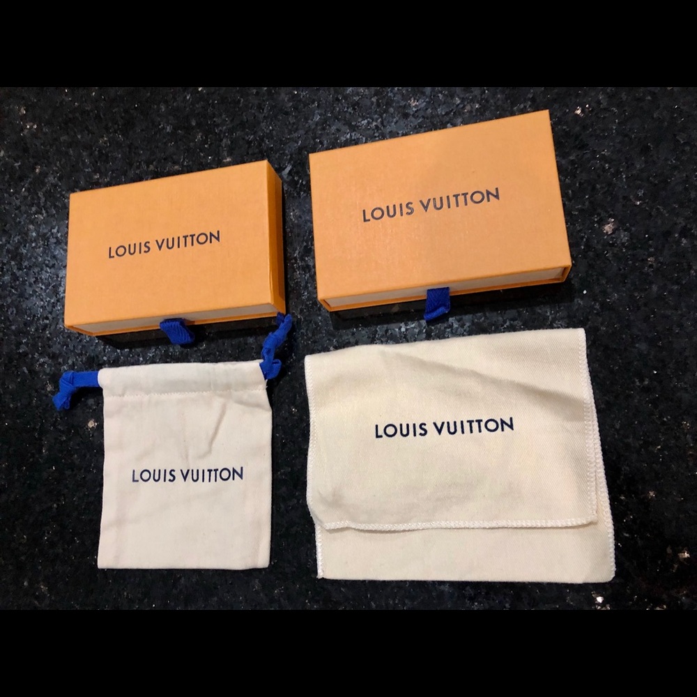 Authentic Louis Vuitton boxes and dust bags!